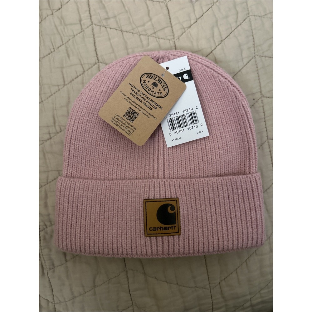 Carhartt Mauve/ Pink Beanie NWT Adult One Size